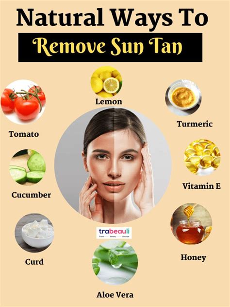 how to remove tan from face immediately.